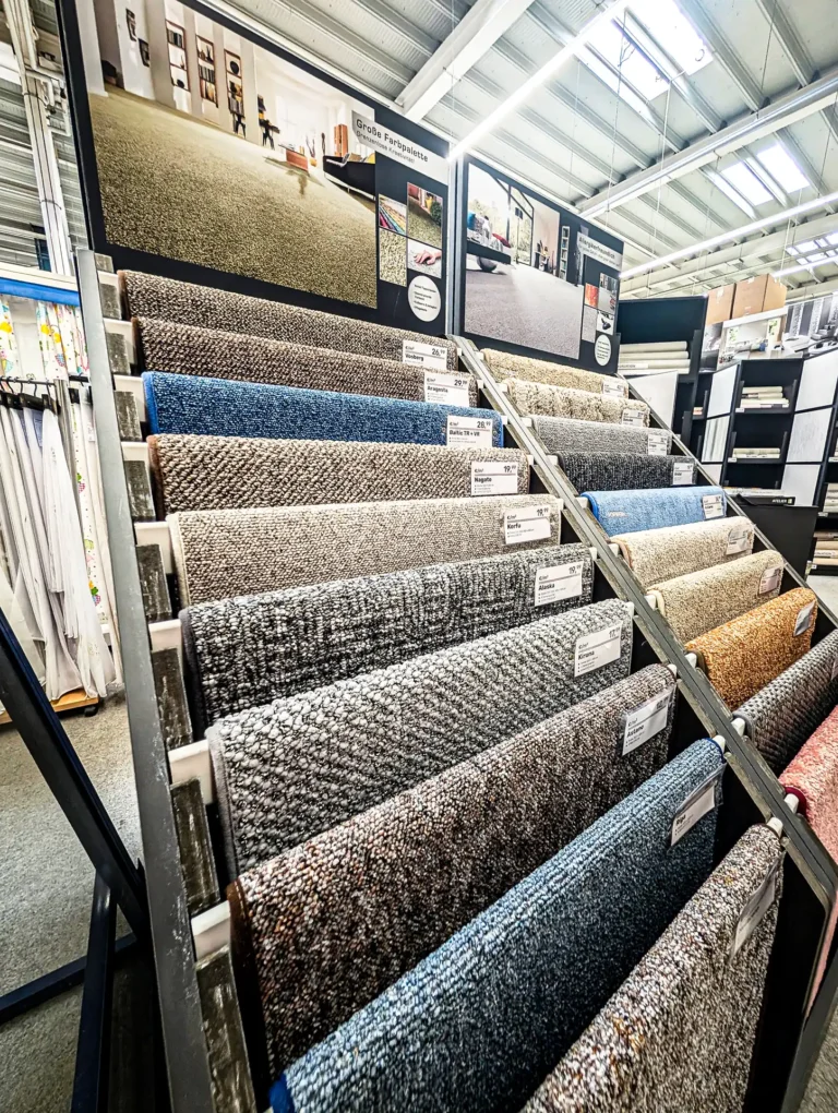 Appel-Gartenmarkt-Teppich